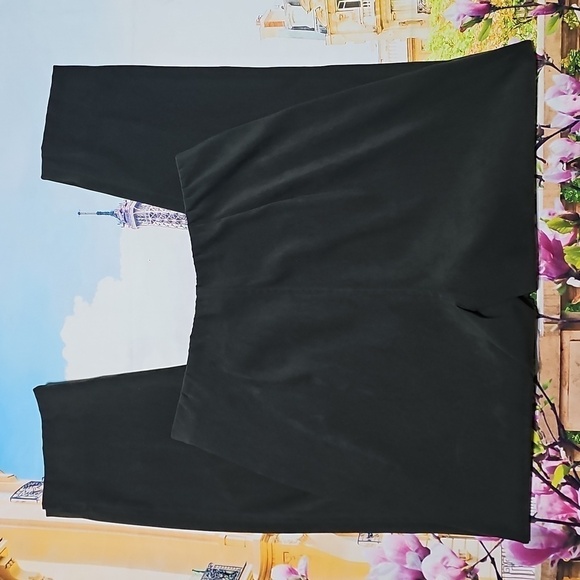 Sigrid Olsen Green Suede Pants Size 8 - Picture 7 of 7